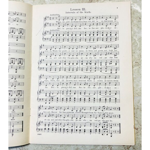 Vaccai Practical Italian Vocal Method Alto Baritone Schirmers Library Of Musical - Picture 4 of 7